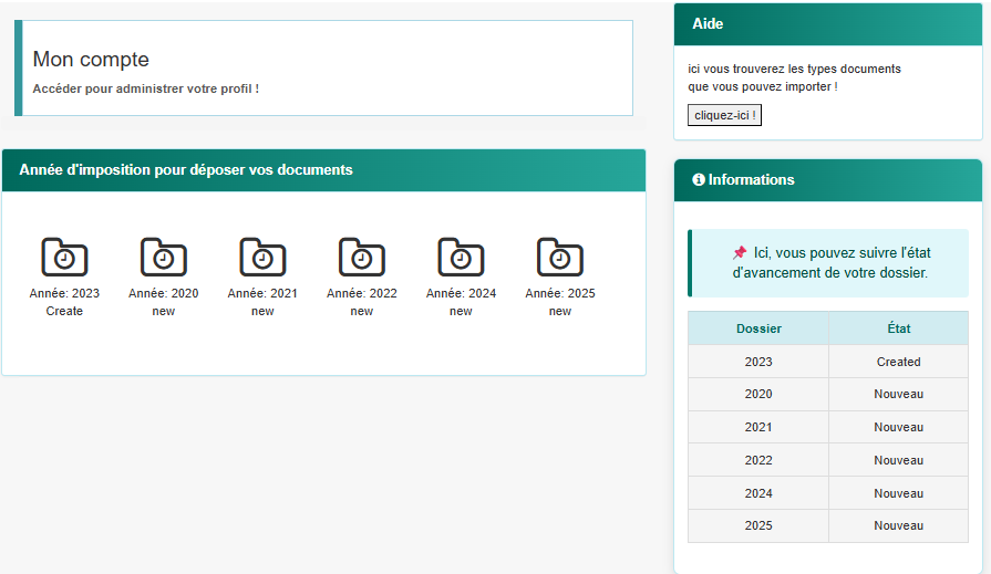 Contador ayudando a un cliente